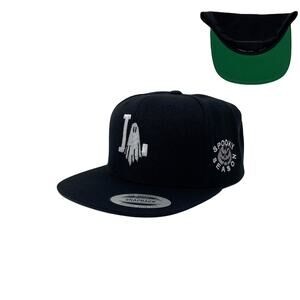 Los Angeles LA Ghost Halloween Spooky GRY Snapback Hat